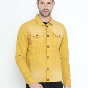 Denim Yellow Jacket