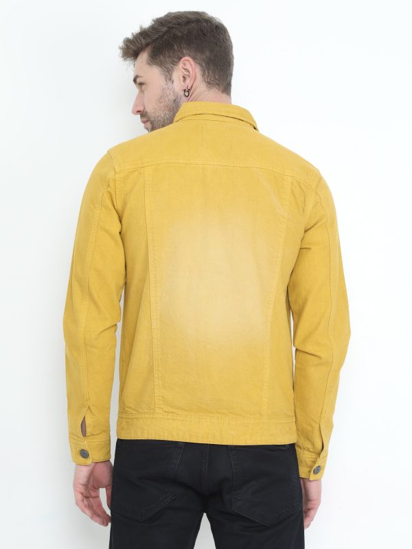 Denim Yellow Jacket - Image 5