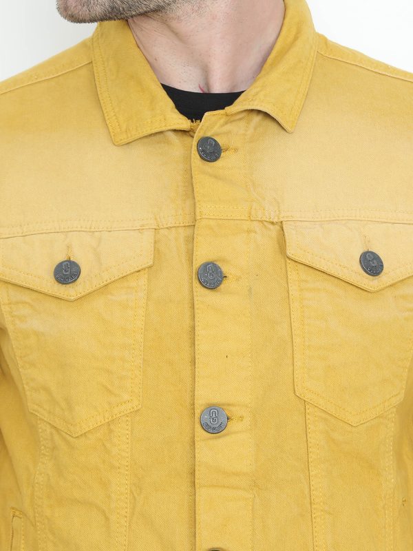 Denim Yellow Jacket - Image 6