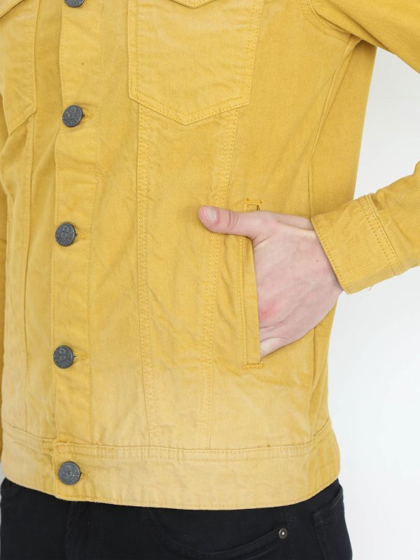Denim Yellow Jacket - Image 7