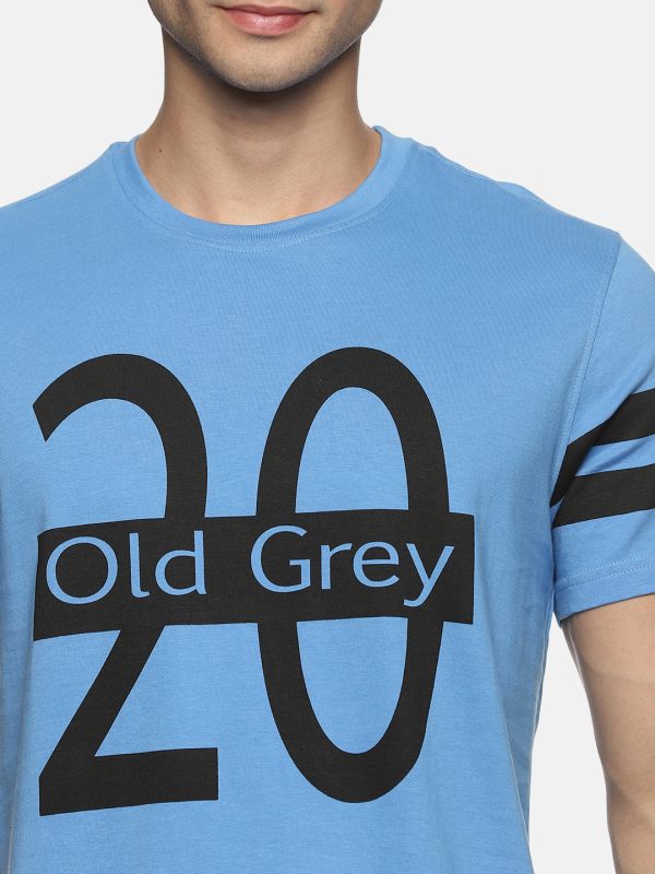 round neck blue t-shirts - Image 5