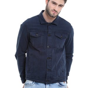 Solid Denim Jacket
