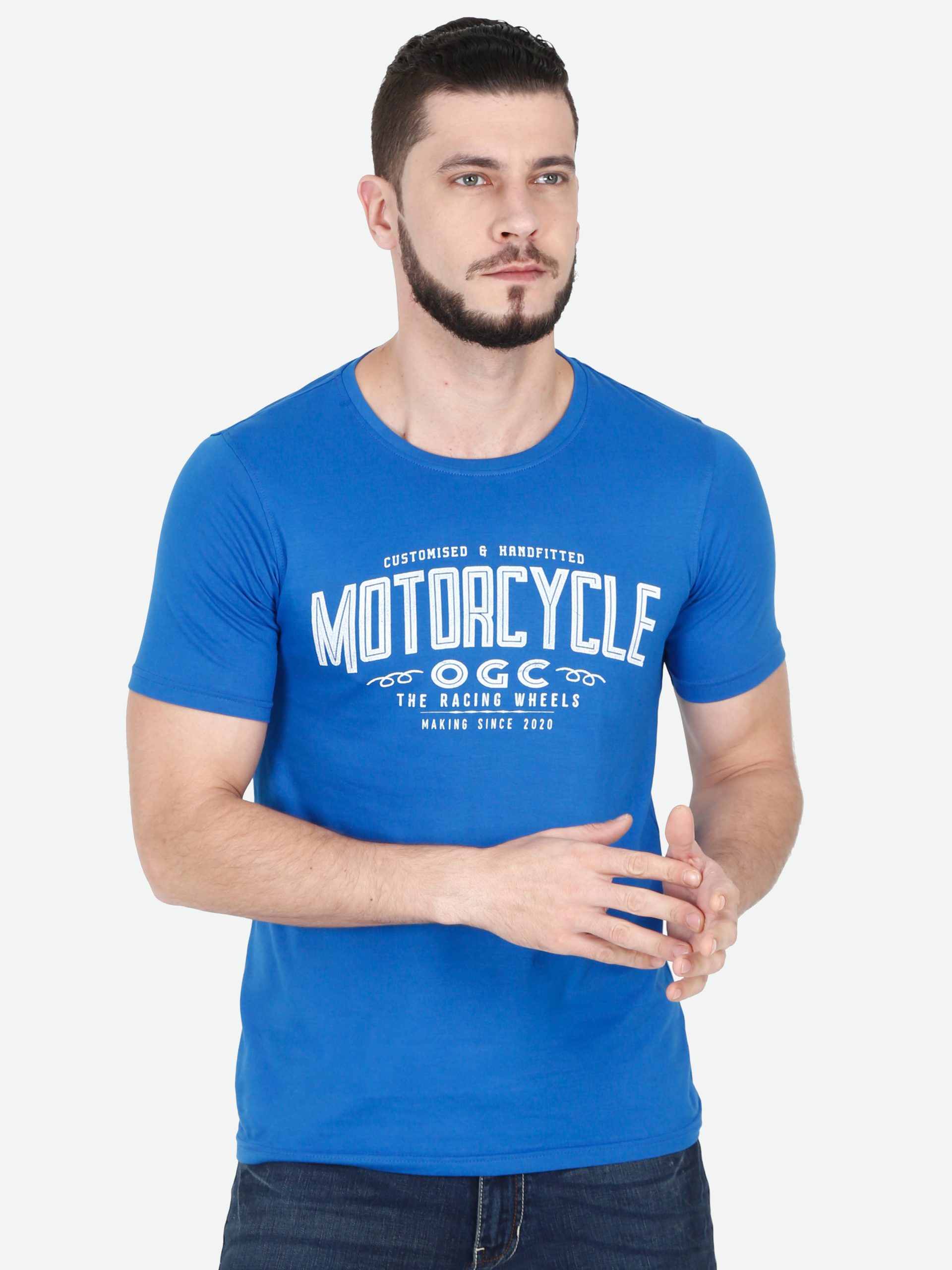 Blue T-shirts