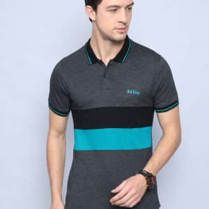Grey Polo NECK T-shirts