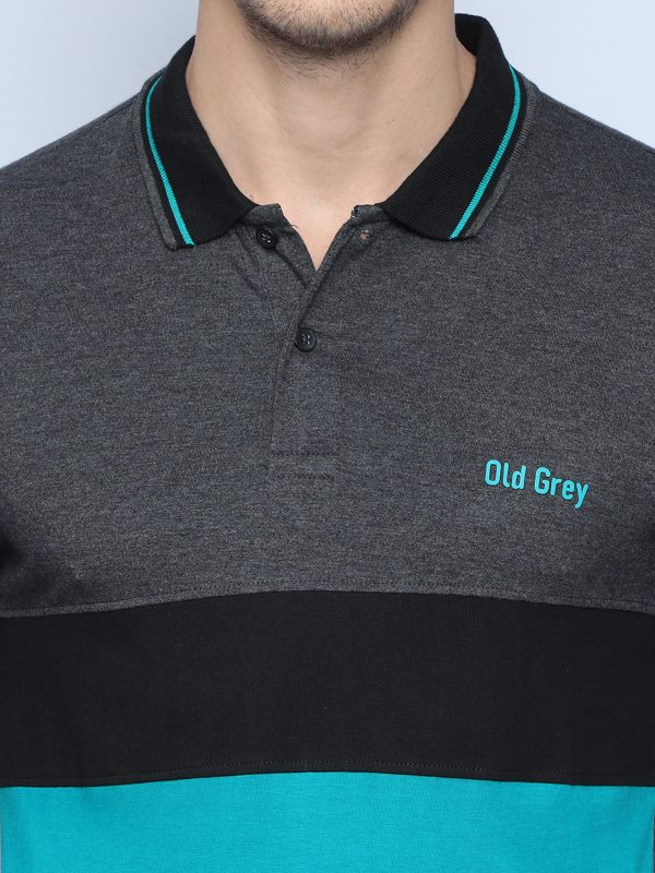 Grey Polo NECK T-shirts - Image 5